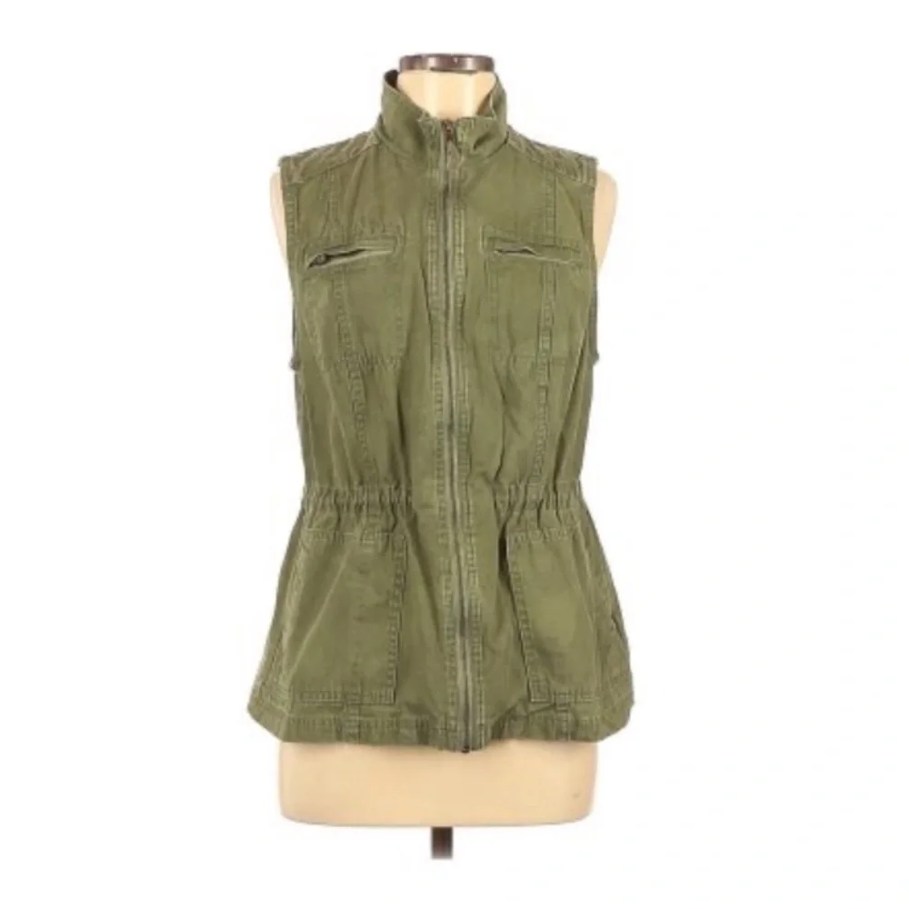 Merona Green Utility Vest Size XS